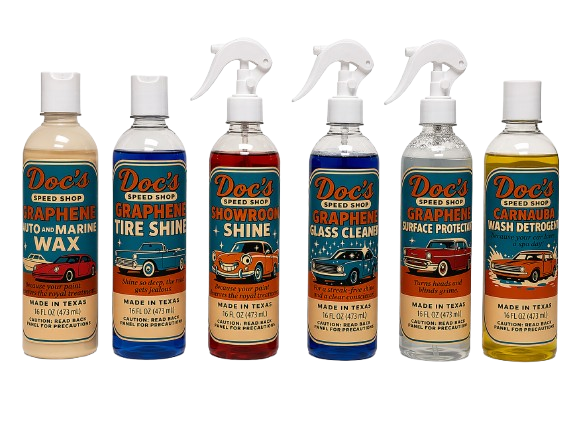Doc's Speed Shop Graphene Exterior Car Care Bundle
