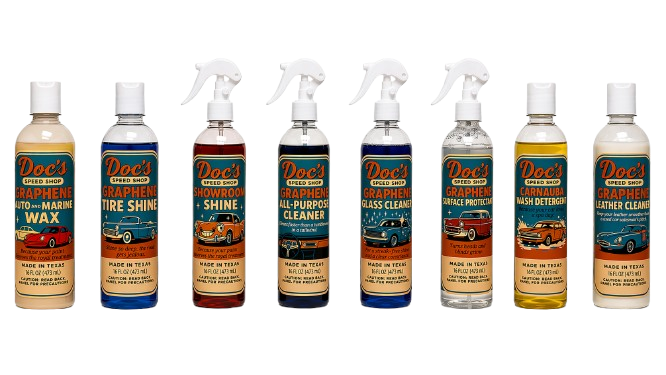 Doc's Speed Shop Graphene Auto Car Care Bundle